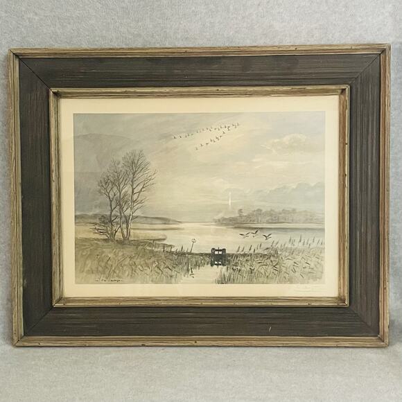 VTG "Les Oies Sauvages" by Joseph-Marie Le Tournier dit La Brige 1892-1972
